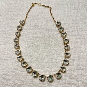 Rhinestone statement necklace